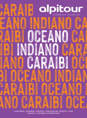 Volantino Alpitour a Milano | Oceano Indiano Caraibi | 25/3/2024 - 31/12/2024