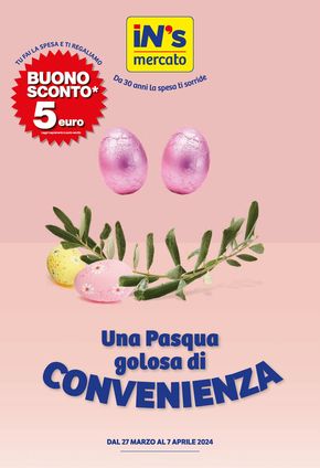 Offerte di Discount a Siena | Una pasqua golosa di Convenienza in IN'S | 27/3/2024 - 7/4/2024