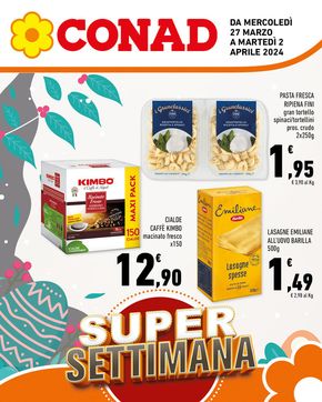 Volantino Conad Superstore a Carini | Super settimana | 27/3/2024 - 2/4/2024