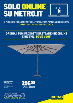 Volantino Metro a Pozzuoli | Offerte Aprile Online | 25/3/2024 - 30/4/2024
