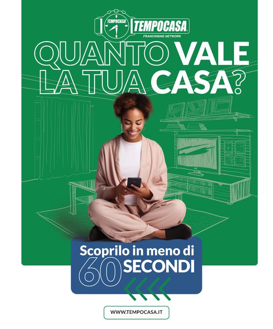 Volantino Tempocasa a Milano | Quanto vale la tua casa? | 1/4/2024 - 30/4/2024
