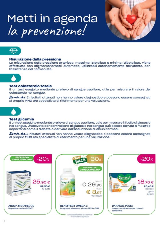 Volantino Lloyds Farmacia/BENU a Ginosa | Ad aprile metti in agenda la prevenzione! | 27/3/2024 - 1/5/2024