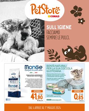 Offerte di Animali a Chiaravalle | Sull'igiene facciamo sempre le pulci in Pet Store Conad | 4/4/2024 - 1/5/2024