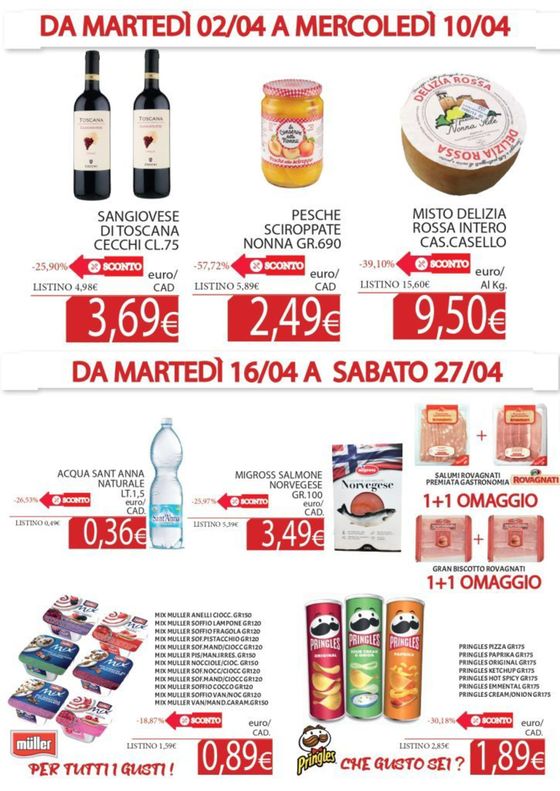 Volantino Centro frutta a Pavullo nel Frignano | Offerte | 2/4/2024 - 30/4/2024