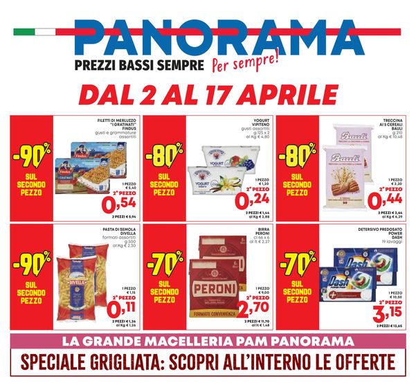 Volantino Panorama a Sassuolo | Speciale Grigliata | 2/4/2024 - 17/4/2024