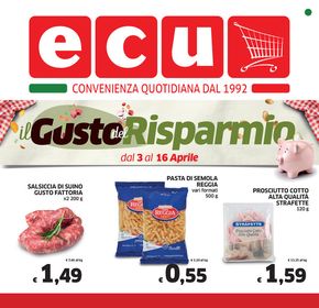 Offerte di Discount a Guastalla | Il gusto del risparmio in Ecu | 3/4/2024 - 16/4/2024