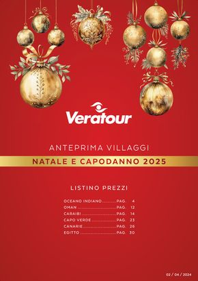 Offerte di Viaggi a Varese | Natale e capodanno 2025 in Veratour | 3/4/2024 - 31/1/2025