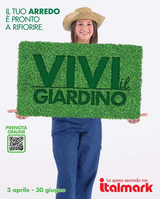 Volantino Italmark a Villa Carcina | Vivi il giardino | 3/4/2024 - 30/6/2024
