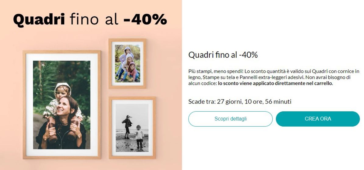 Volantino PhotoSì a Moncalieri | Quadri fino al -55% | 3/4/2024 - 30/4/2024