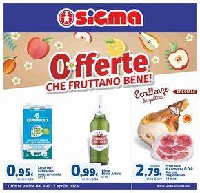 Volantino Sigma a Torino | Offerte che fruttano bene! - Sigma | 4/4/2024 - 17/4/2024