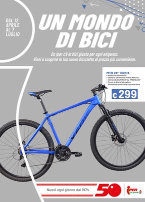 Offerte di Sport e Moda a Rimini | Un mondo di bici! in Iper La grande i | 12/4/2024 - 7/7/2024
