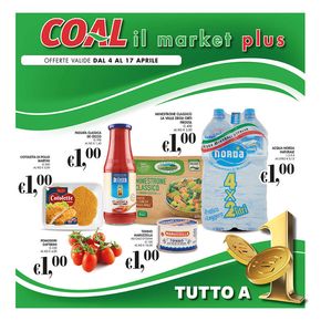 Offerte di Iper e super a Castelfidardo | Tutto a 1 € in Coal | 4/4/2024 - 17/4/2024