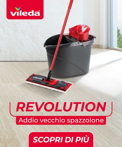 Volantino Vileda a Milano | Revolution | 14/4/2024 - 18/5/2024