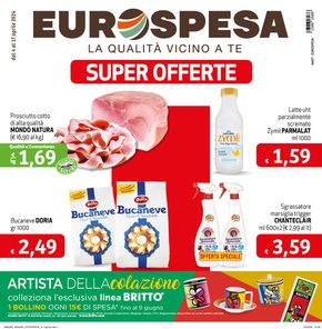 Volantino Eurospesa a Cassola | Super offerte | 4/4/2024 - 17/4/2024