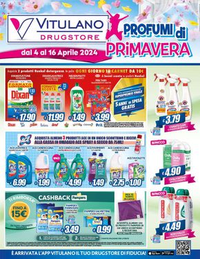 Offerte di Cura casa e corpo a Pescara | Profumi di primavera in Vitulano Drugstore | 4/4/2024 - 16/4/2024