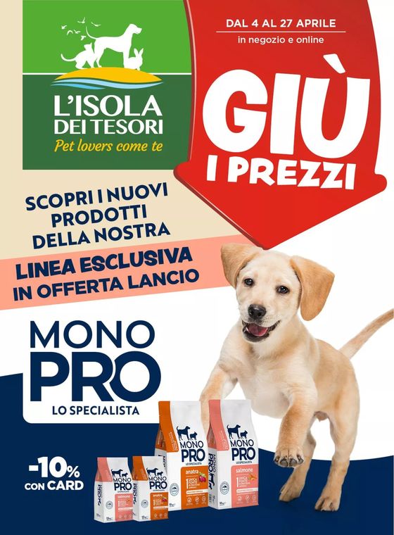 Volantino Isola dei Tesori a Modena | Giu i prezzi | 5/4/2024 - 27/4/2024