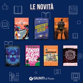 Volantino Giunti al Punto a Pomezia | Le novita | 5/4/2024 - 26/4/2024