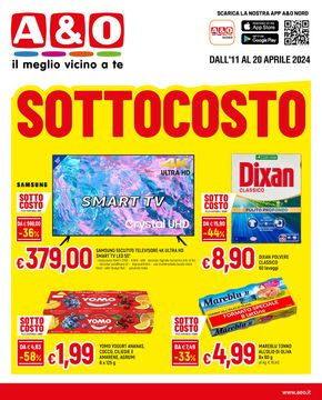 Volantino A&O a Verona | Sotto costo | 11/4/2024 - 20/4/2024