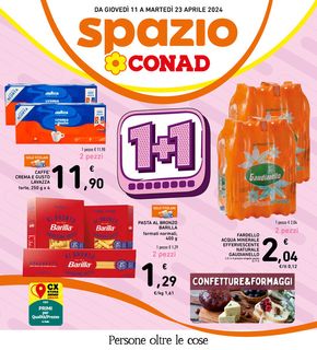 Volantino Spazio Conad a Vasto | 1+1 | 11/4/2024 - 23/4/2024