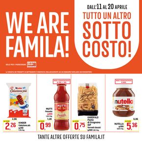 Volantino Famila Superstore a Gravina in Puglia | Sottocosto! | 11/4/2024 - 20/4/2024