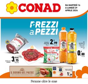 Volantino Conad a Poiana Maggiore | Prezzi a pezzi | 16/4/2024 - 29/4/2024