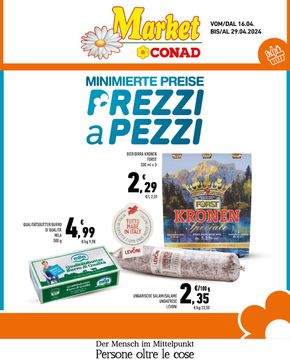 Volantino Conad City a Bressanone | Prezzi a pezzi | 16/4/2024 - 29/4/2024