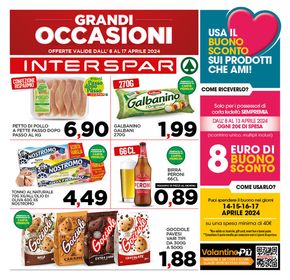 Volantino Interspar | Grandi occasioni  | 9/4/2024 - 17/4/2024