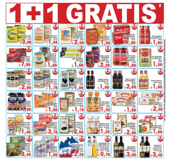 Volantino Top Supermercati a Ciampino | 1+1 gratis | 11/4/2024 - 18/4/2024