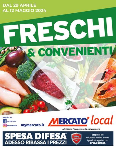 Volantino Mercatò Local a Borgo San Dalmazzo | Freschi e convenienti | 29/4/2024 - 12/5/2024
