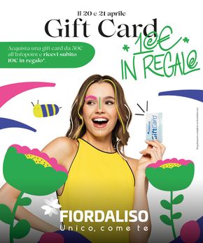 Offerte di Sport e Moda a Sesto San Giovanni | Gift Card al Fiordaliso in Centro Fiordaliso | 10/4/2024 - 21/4/2024