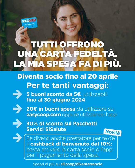 Volantino Coop a Treviso | Sconti fino al 50% | 11/4/2024 - 24/4/2024
