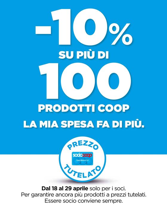 Volantino Coop a Pordenone | Sconti fino al 50% | 11/4/2024 - 24/4/2024