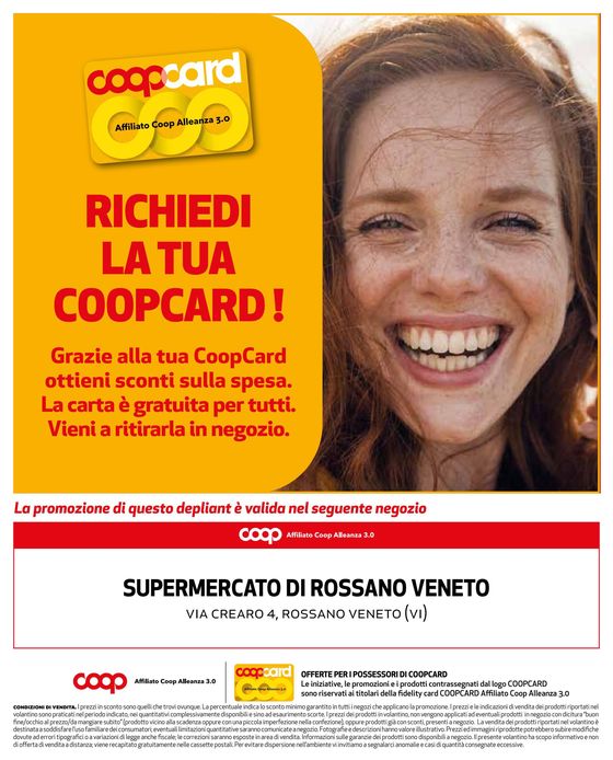 Volantino Coop a Castelfranco Veneto | Sconti fino al 50% | 11/4/2024 - 24/4/2024
