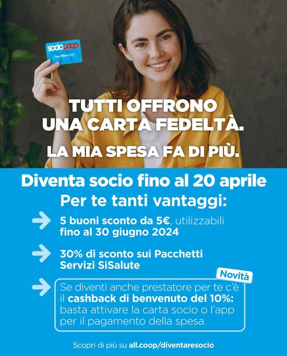Volantino Coop a Mantova | Sconti fino al 50% | 11/4/2024 - 24/4/2024