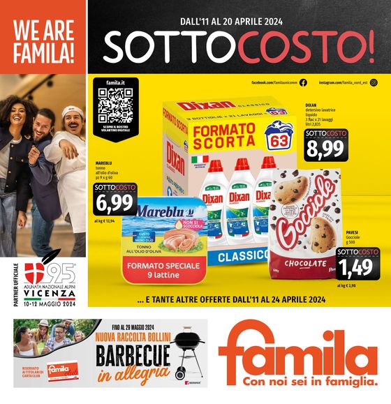 Volantino Famila a Vicenza | Sottocosto | 11/4/2024 - 20/4/2024