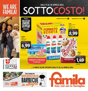 Volantino Famila a Imola | Sottocosto | 11/4/2024 - 20/4/2024