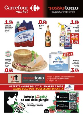 Volantino Carrefour Market a Benevento | Offerte valide dall' 11 al 20 aprile 2024 | 11/4/2024 - 20/4/2024