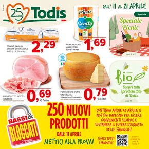 Offerte di Discount a Campobello di Mazara | Speciale picnic in Todis | 11/4/2024 - 21/4/2024