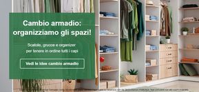 Offerte di Arredamento a Campobasso | Cambio armadio: organizziamo gli spazi! in Kasanova | 11/4/2024 - 17/4/2024