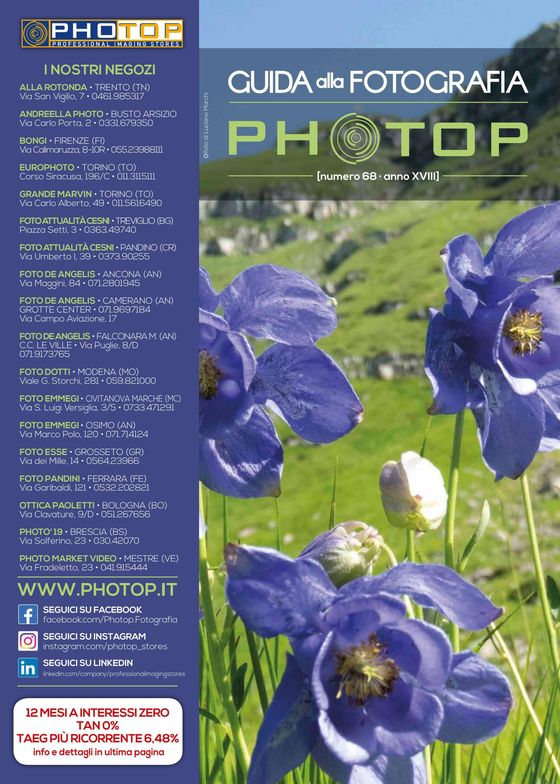 Volantino Photop | Guida alla fotografia | 11/4/2024 - 25/4/2024