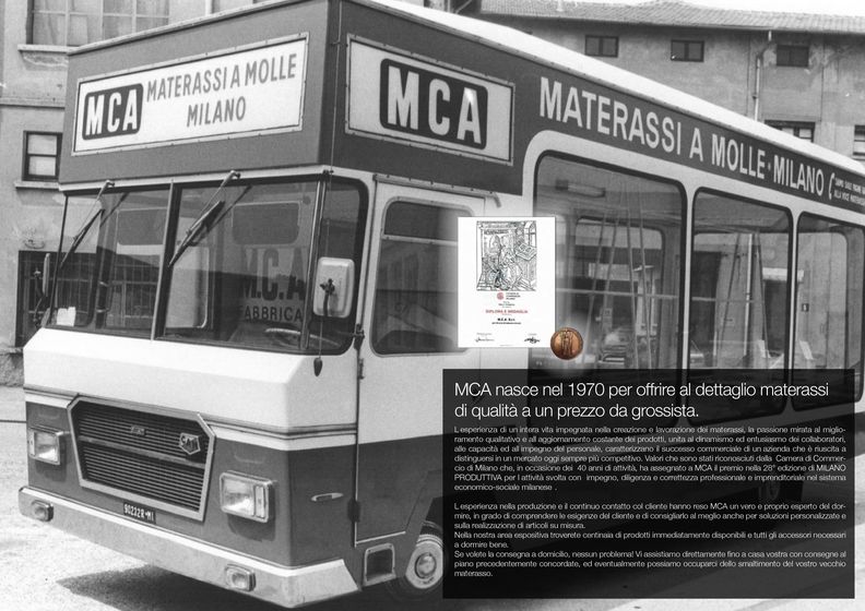 Volantino MCA Materassi a Milano | Dormire e la vita | 11/4/2024 - 31/12/2024