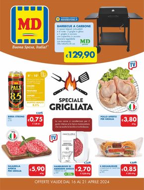 Offerte di Discount a Cesano Maderno | Speciale grigliata in MD | 16/4/2024 - 21/4/2024