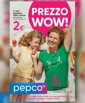 Offerte di Sport e Moda a Cuneo | Prezzo wow in PEPCO | 11/4/2024 - 24/4/2024