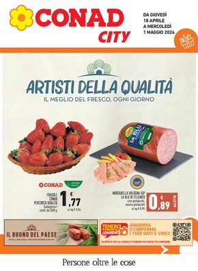 Volantino Conad City a Ferrara | Artisti della qualità | 18/4/2024 - 1/5/2024
