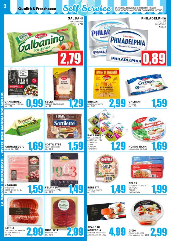 Volantino La Mimosa Supermercati a San Giuseppe Vesuviano | Mega convenienza | 15/4/2024 - 28/4/2024