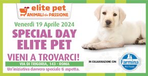 Offerte di Animali a Ardea | Special day  in Elite Pet | 15/4/2024 - 19/4/2024
