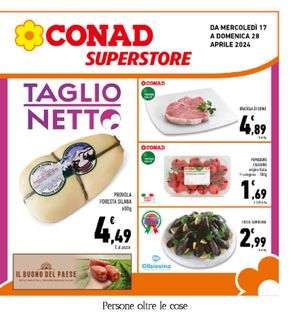 Volantino Conad Superstore a Maida | Taglio netto | 17/4/2024 - 28/4/2024