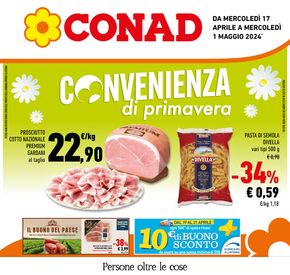 Volantino Conad a Milano | Convenienza di primavera | 17/4/2024 - 1/5/2024