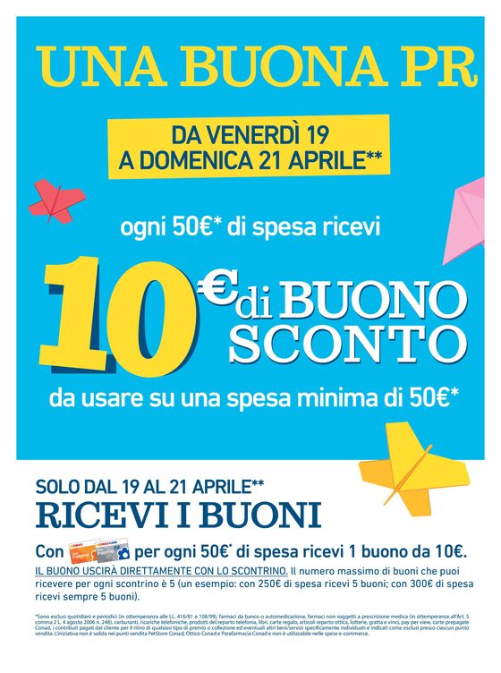 Volantino Conad City a Salsomaggiore Terme | Convenienza di primavera | 17/4/2024 - 1/5/2024