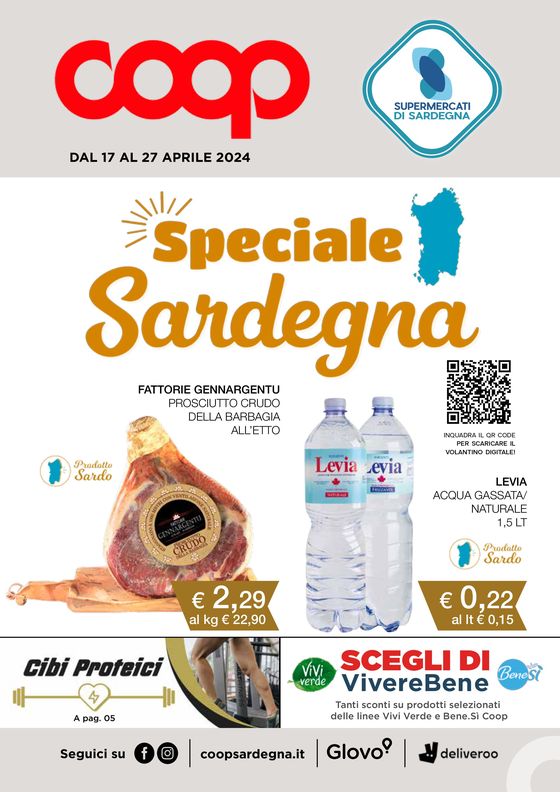 Volantino Coop a Sassari |  Speciale Sardegna | 17/4/2024 - 27/4/2024